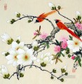 Chinesische Vögel Blume Papagei